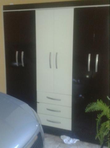 Guarda Roupa Moval 6 Portas 3 Gavetas 180x202x46cm - Ótimo Estado - Parcelamento e Entrega