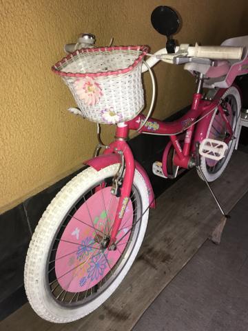 Bicicleta infantil menina feminina Rosa pink