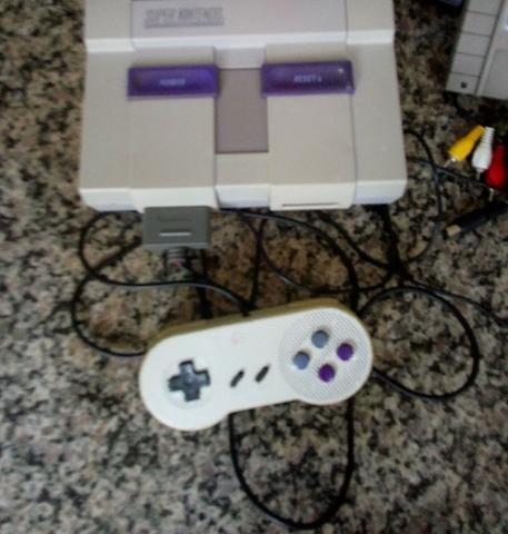 Super Nintendo funcionando