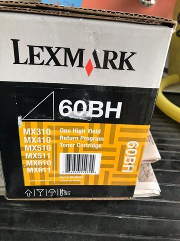 Cartucho de Toner Lexmark 60 BH Original Compatível MX 310, 410, 510, 511, 610 e 611
