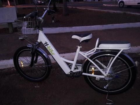Bicicleta Elétrica H-Bike seminova c/ Bateria de Lithiun e garantia