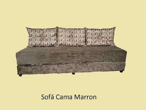 Sofa cama Novo no tecido Suede