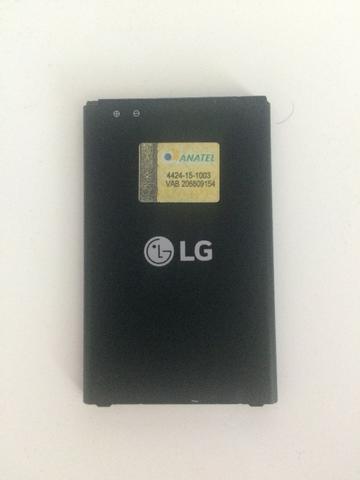 Bateria LG K10 original e sem uso