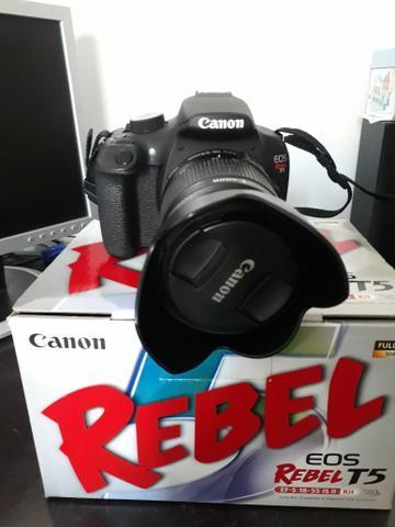 Câmera Canon T5 Rebel EOS ( Troco por TV 4k )