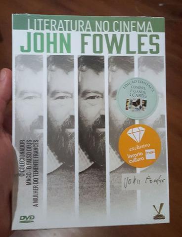 Dvd Literatura No Cinema - John Fowles (DVD Duplo Lacrado) Coleção da Versátil com cards