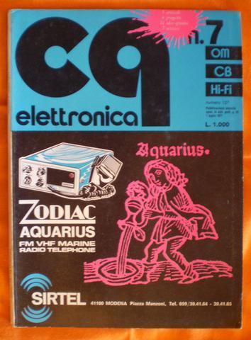 Coleção de revistas CQ Elettronica.- 015