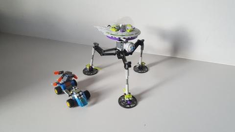 Lego Alien Conquest - nave carro e figura