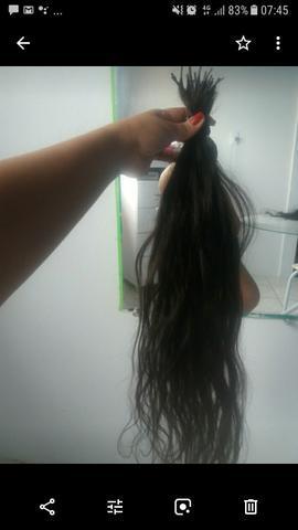 Mega Hair- 70cm- Natural R$300
