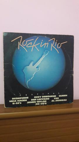 LP Rock in Rio 1984 - disco de vinil