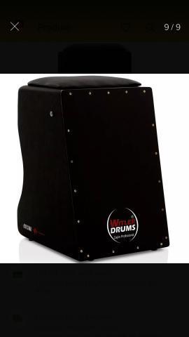 Cajon Elétrico + 2 Cabos + 1 Vassourinha