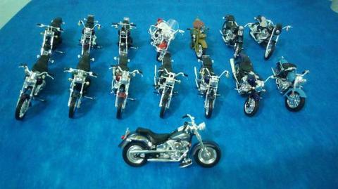 Motos em Miniatura - Coleção Harley Davidson