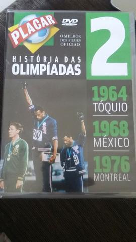 Coleção de Dvds Histórias das Olimpíadas da Placar