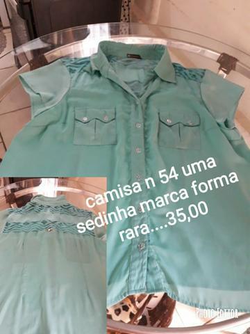 Vendo blusas n 54 semi novas