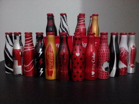 Mini Garrafinhas Coca Cola Edição da Galera