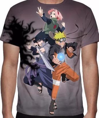 Camisetas Naruto Shippuden-Diversos Modelos