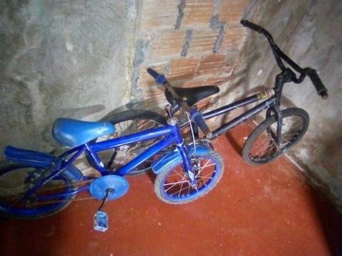 2 Bicicletas infantis (troca)