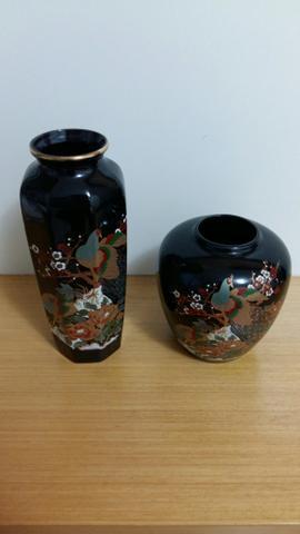 Vaso de porcelana japonesa