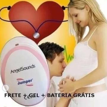 Doppler Fetal - Grávida-Escuta Batidas Coração Bebê- Gestante NOVO
