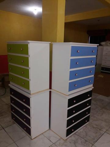 Queima total cômodas 100% MDF 160