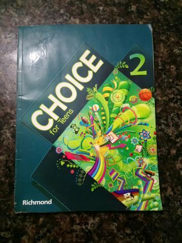 Livro de Inglês Choice For Teens 2 7°ano