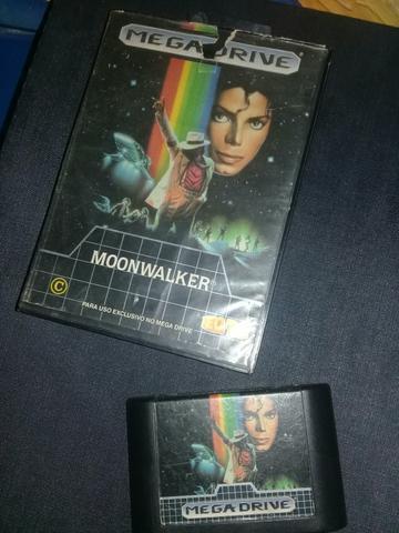 Moonwalker Jogo Mega Drive Original na capa Box
