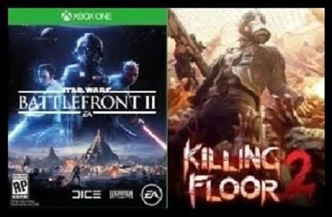 Star Wars Battlefront 2 + Killing Floor 2 + For Honor + FH2 + Dead Space Aceito Cartão