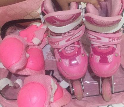 Patins infantil Rosa