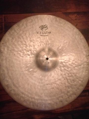 Prato Zildjian K Constantinople Medium Thin Low 20