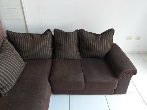 Vendo sofá de canto bem conservado ENTREGO