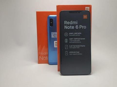 Xiaomi Redmi Note 6 Pro 64GB Preto - 6 Meses de Garantia