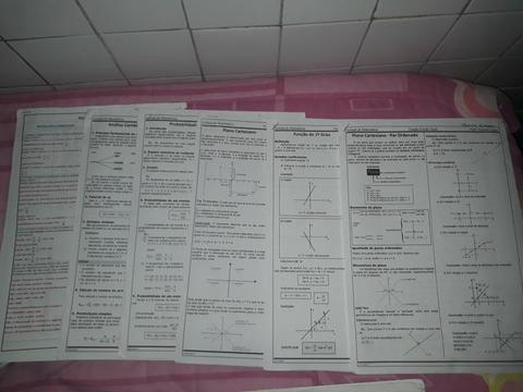 Materiais de matematica pra pre vestibular e enem