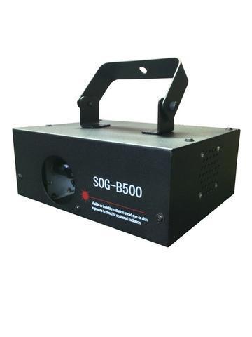 Laser Azul B-500 Bivolt Automático Vários Efeitos Sensor Som