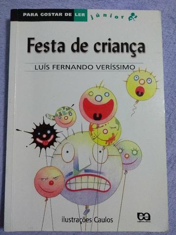 Livro festa de criança