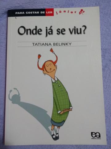 Livro onde ja se viu