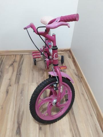 Bicicleta infantil aro 16 Barbie