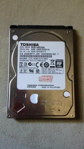 HD Toshiba de 500GB