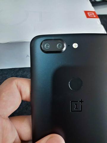 OnePlus 5T + capa e película original + brinde ACEITO CARTÃO!!!