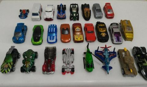 25un Carrinhos Hot Wheels Coleção Brinquedo Criança