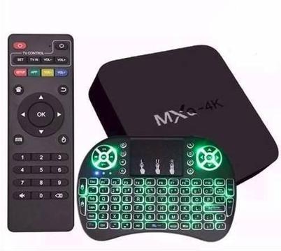 Smart box 4k Mx 7.1 Configuracao filmes series mini teclado* Entregamos, Dividimos!
