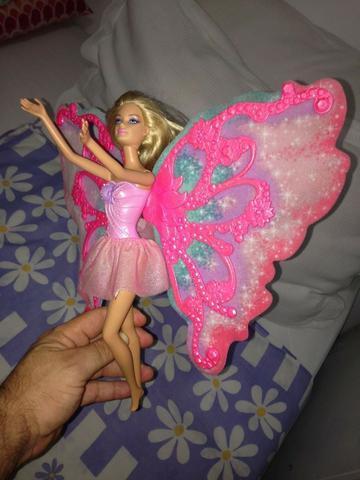 Barbie Butterfly Mattel Fadas Usada ótimo estado R$122