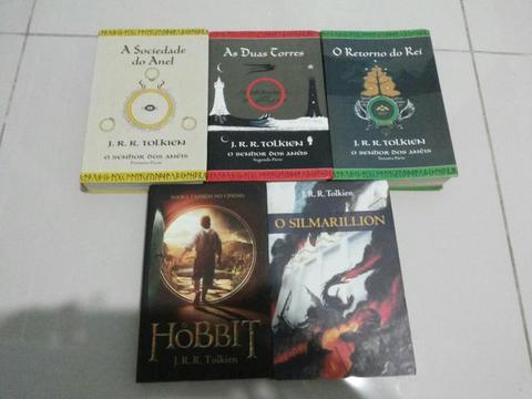Vendo Livros de Senhor dos Anéis (Tolkien) em !!!