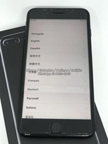 IPhone 7 Plus 32GB Jetblack - Completo e em ótimo estado! ( Preto 32 GB 7Plus )
