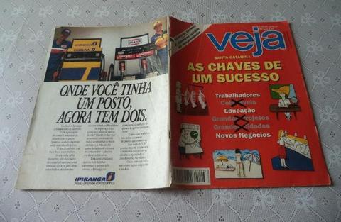 Revista Veja 19 De Janeiro De 1994. Santa Catarina As Chaves De Um Sucesso