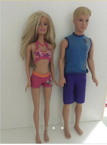 Combo Barbie E Ken Vida De Sereia