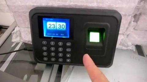 Relogio De Ponto Biometrico Impressao Digital Eletronico