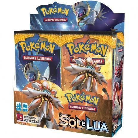 Pacotes individuais Pokémon tcg Sol e Lua