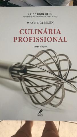Livro culinária profissional
