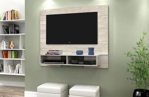 Painel Atenas c/ Base, Produzido em MDF e MDP, Apropriado Para Tv's de Até 50P - Notável