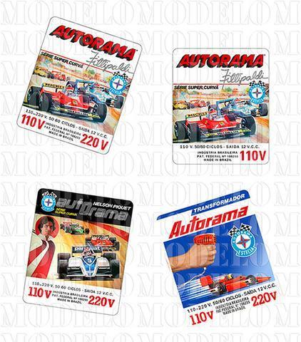Autorama - Adesivos Para Transformadores - ,00 Cada