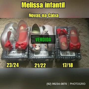 Melissa infantil nova / Faço entrega